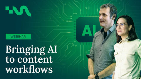 Bringing AI to content workflows