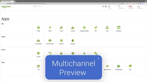 Multichannel Preview in Magnolia