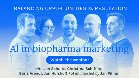 Webinar: AI in biopharma marketing